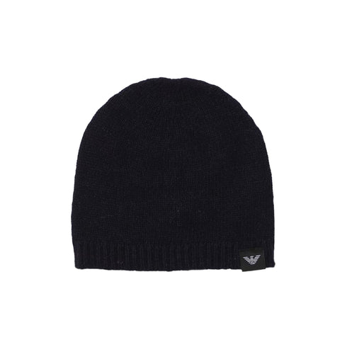 EMPORIO ARMANI Berretto Cappello Uomo in cashmere Blu A24 - EMPORIO ARMANI627987CC987 - 00035 - L - Francavilla Moda
